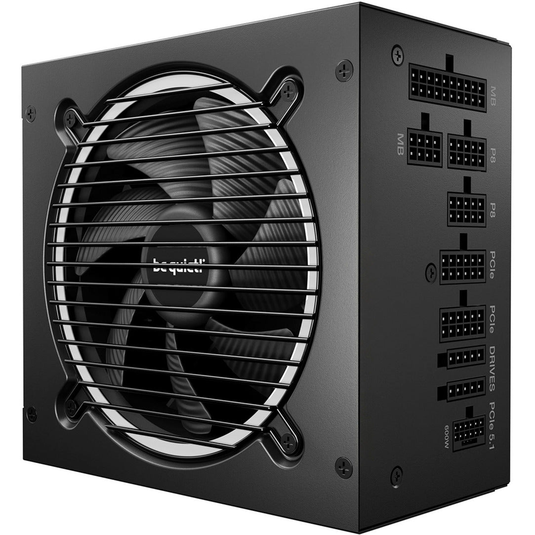 Soyez silencieux! alimentation pure power 13 m modulaire 850 watts (noir, 1x 12v-2x6, 4x pcie)