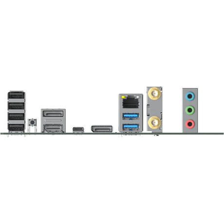 Maxsun ms-esport h810m wifi ice socket 1851 moederbord (wit, 2.5 gb-lan, wlan, bt, sound, µatx)