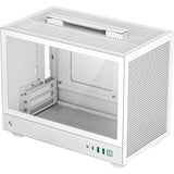 Boîtier mini tour Deepcool ch160 (blanc | 2x USB-A | 1x USB-C | verre trempé)