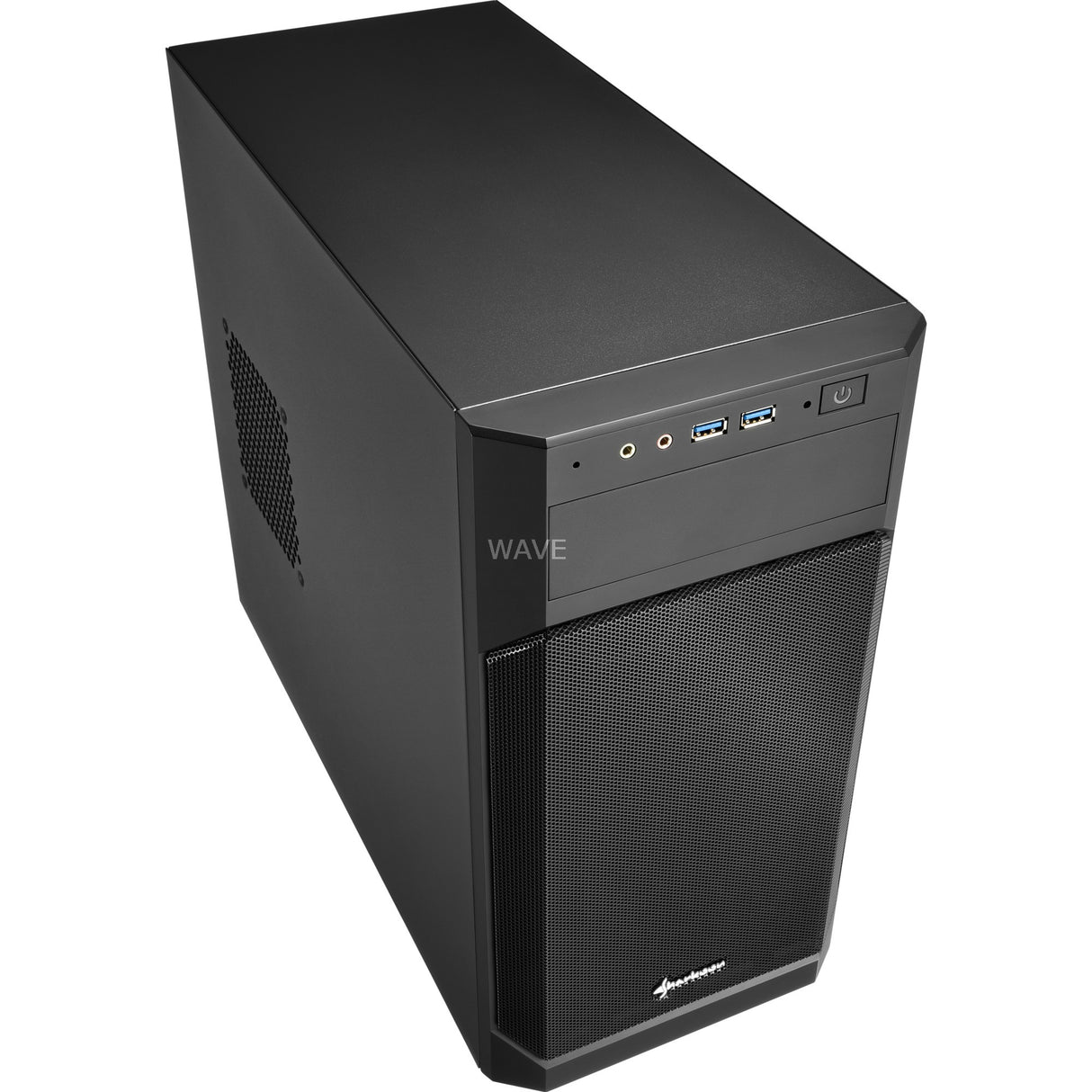 Boîtier tour midi Sharkoon v1000 (noir | 2x USB-A)