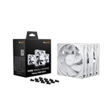 Soyez silencieux! pure ailes 3 ventilateurs de boîtier inversés (blanc, 3 pièces, 120 x 120 x 25 mm, pwm)