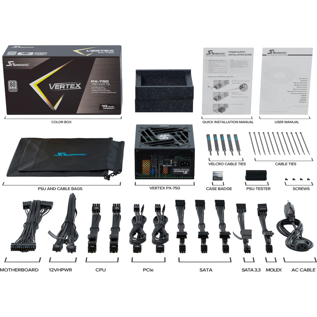 Saisonnier VERTEX PX-750, 750W