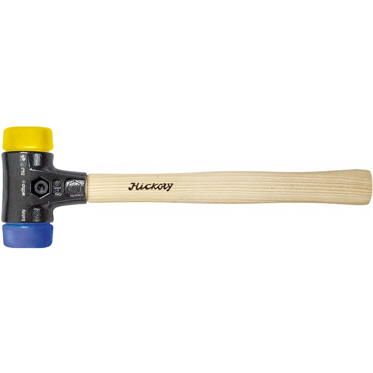 Wiha marteau en plastique sécurité moyen doux dur (couleur bois noir)
