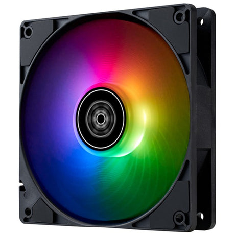 Silverstone Air Penetrator 120sk ARGB Ventilateur de boîtier (noir, 120 x 120 x 25 mm, PWM)