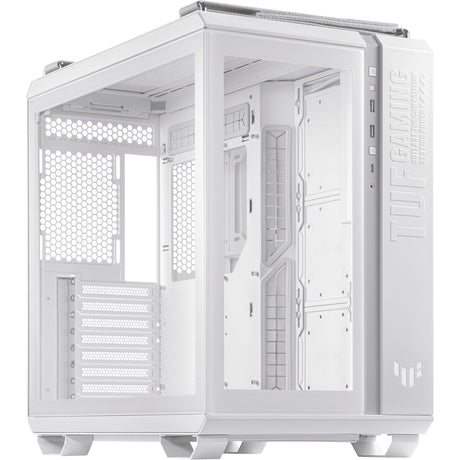 Boîtier tour midi Asus tuf gaming gt502 (blanc | 2x usb-a | 1x usb-c | verre trempé)