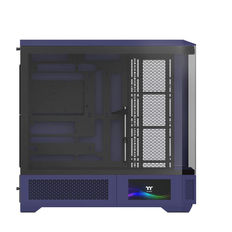 Boîtier grande tour Thermaltake view 600 tg future dusk (violet noir | 2x USB-A | 1x USB-C | verre trempé)