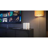 Netgear Orbi 370 Système maillé WiFi, système maillé WiFi 7 double bande, routeur maillé 3 pièces (blanc, 1x routeur Orbi WiFi 7 (RBE371), 2x satellites Orbi WiFi 7 (RBE370))