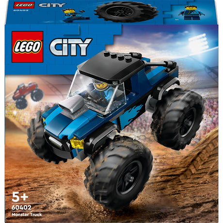 Le camion monstre Lego city bleu 60402