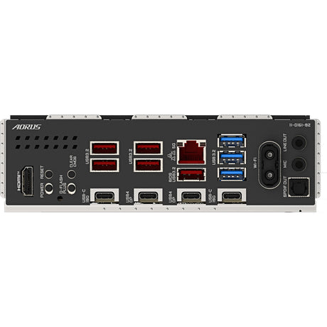 Carte mère Gigabyte x870e aorus pro x3d socket am5 (noir, raid, 5 Go-lan, wi-fi 7, bt, son, atx)