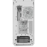 Boîtier tour midi Sharkoon rebel c70g rgb (couleur bois blanc | 2x usb-a | 1x usb-c | rgb | verre trempé)