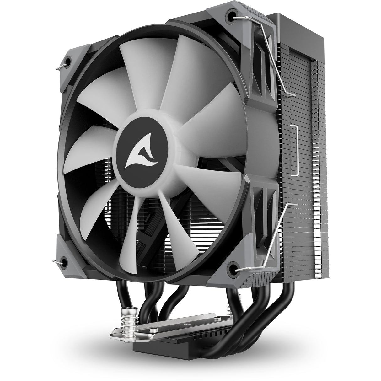 Refroidisseur de processeur Sharkoon a40 RVB (noir, connecteur de ventilateur PWM à 4 broches)