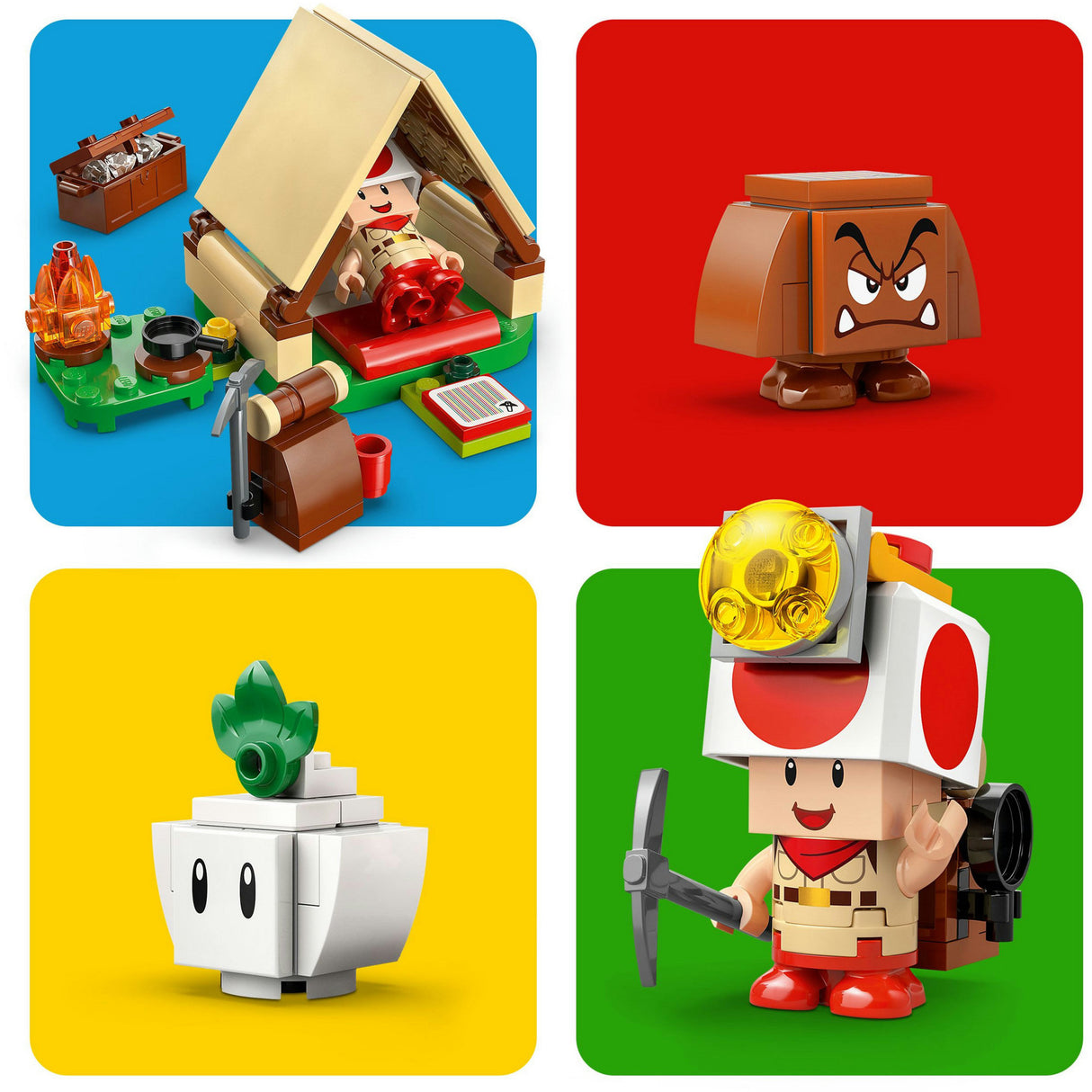 Lego Super Mario 72040 Le camping du patron du crapaud