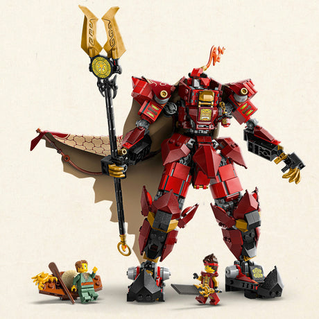 Lego 71846 Ninjago le robot chevalier du feu