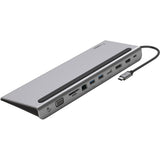 Station d'accueil pour hub USB-C Belkin Connect 11-en-1 (argent noir)