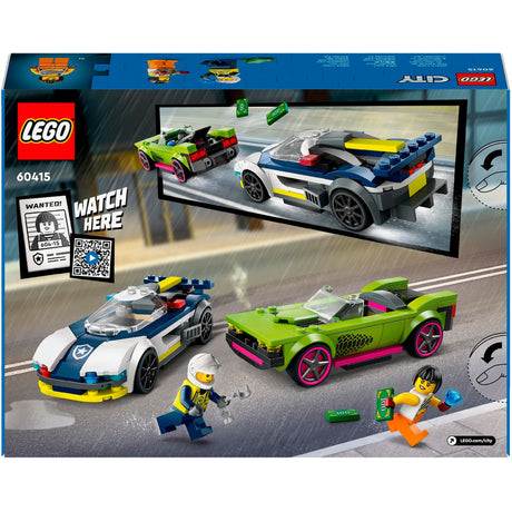 LEGO LEGO CITY 60415 Police Car et Fast Car Pursuit