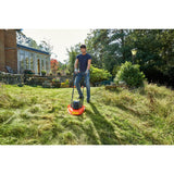 Tondeuse à vol stationnaire Black+decker 1200w, largeur de coupe de 30 cm - bemwh551-qs