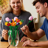 Lego botanicals 11501 bouquet avec décoration de fleurs de tulipes