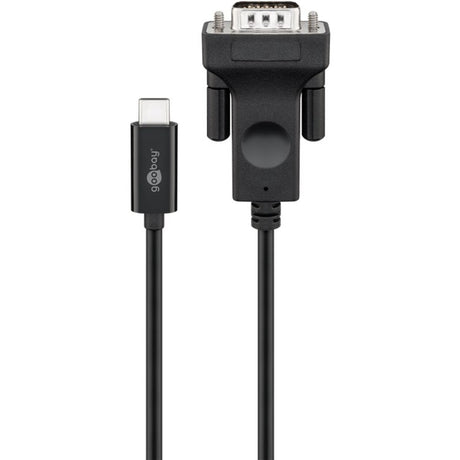 Câble adaptateur Goobay USB-C vers VGA (noir, 1,8 mètres)