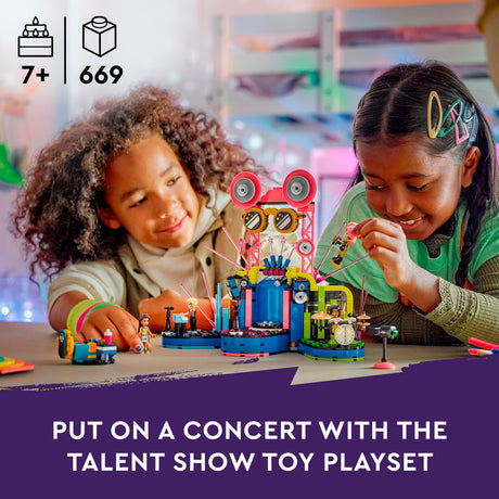 Lego Friends - Jouet de construction pour spectacle de talents musicaux de Heartlake City (42616)