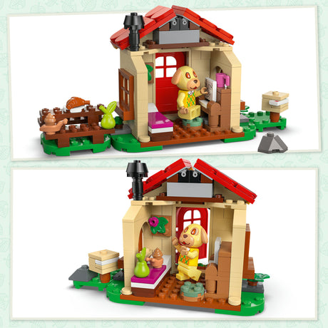 Lego animal traversant 77058 goldies ensemble de construction de maison confortable