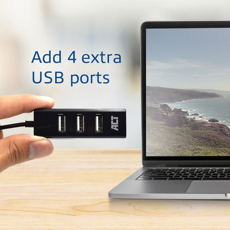 Acte hub USB ac6205 noir