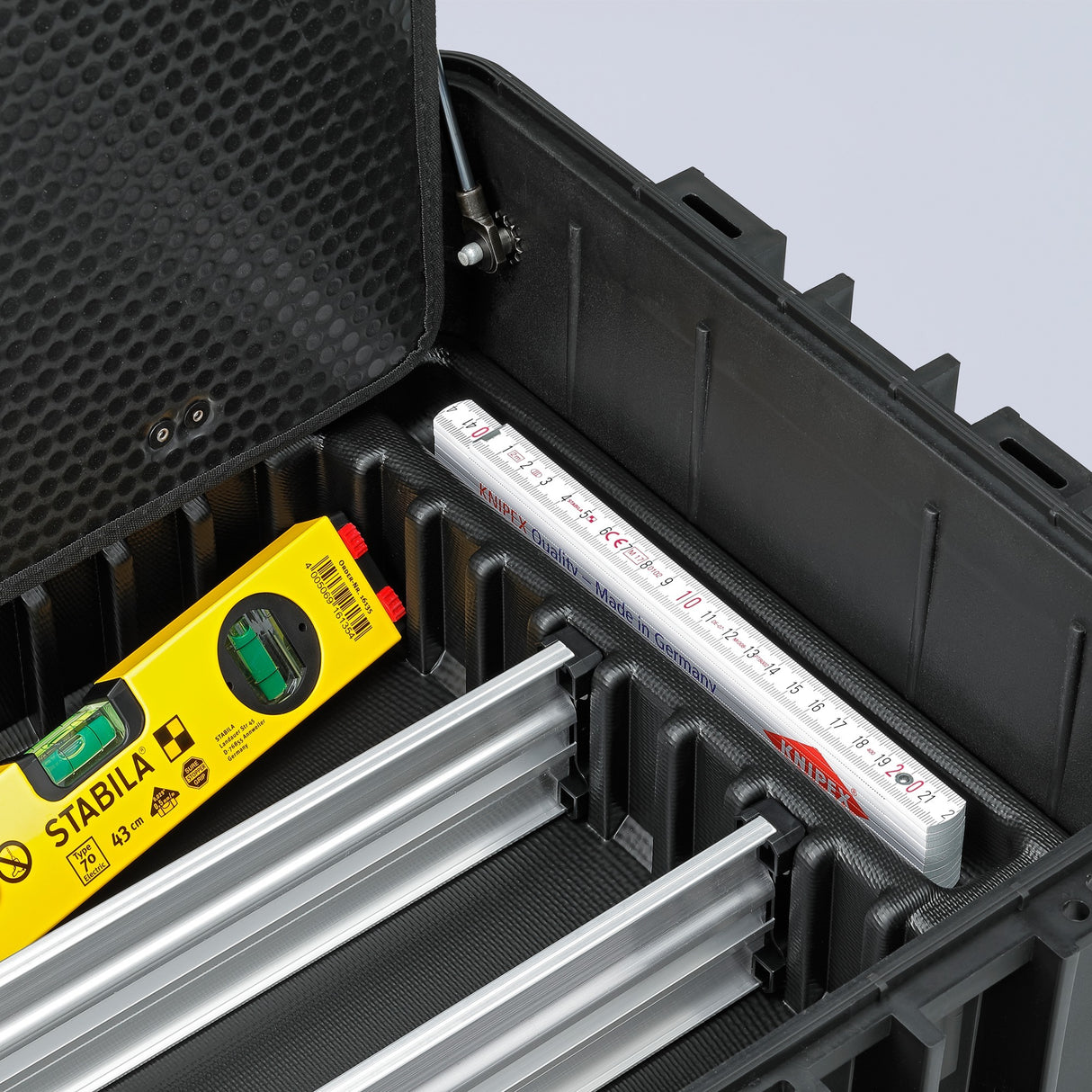 Mallette à outils Knipex | valise vide | anti-poussière, étanche, mobile | 1 pièce - 00 21 37 le