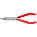Knipex pince à câblage noire atramentisée avec revêtement plastique 160 mm - 1301160