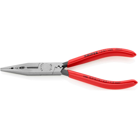 Knipex pince à câblage noire atramentisée avec revêtement plastique 160 mm - 1301160