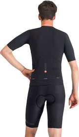 Castelli premio evo - cuissard à bretelles avec peau de chamois