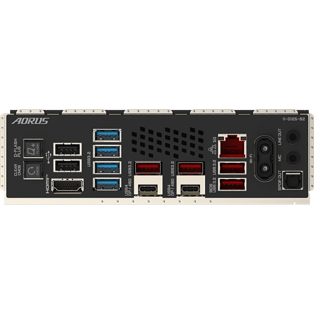 Carte mère Gigabyte x870e aorus master socket am5 (noir, raid, 5 Go LAN, Wi-Fi 7, BT, Son, ATX)