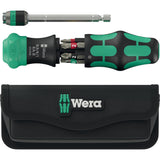 Wera kraftform kompakt 20 ra-r avec sac, jeu d'embouts 6 pièces