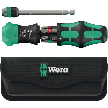 Wera kraftform kompakt 20 ra-r avec sac, jeu d'embouts 6 pièces