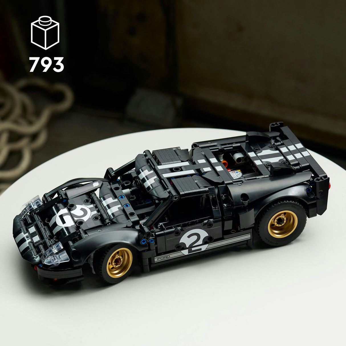 Lego technic 42223 1966 voiture de course Ford GT40 Mkii