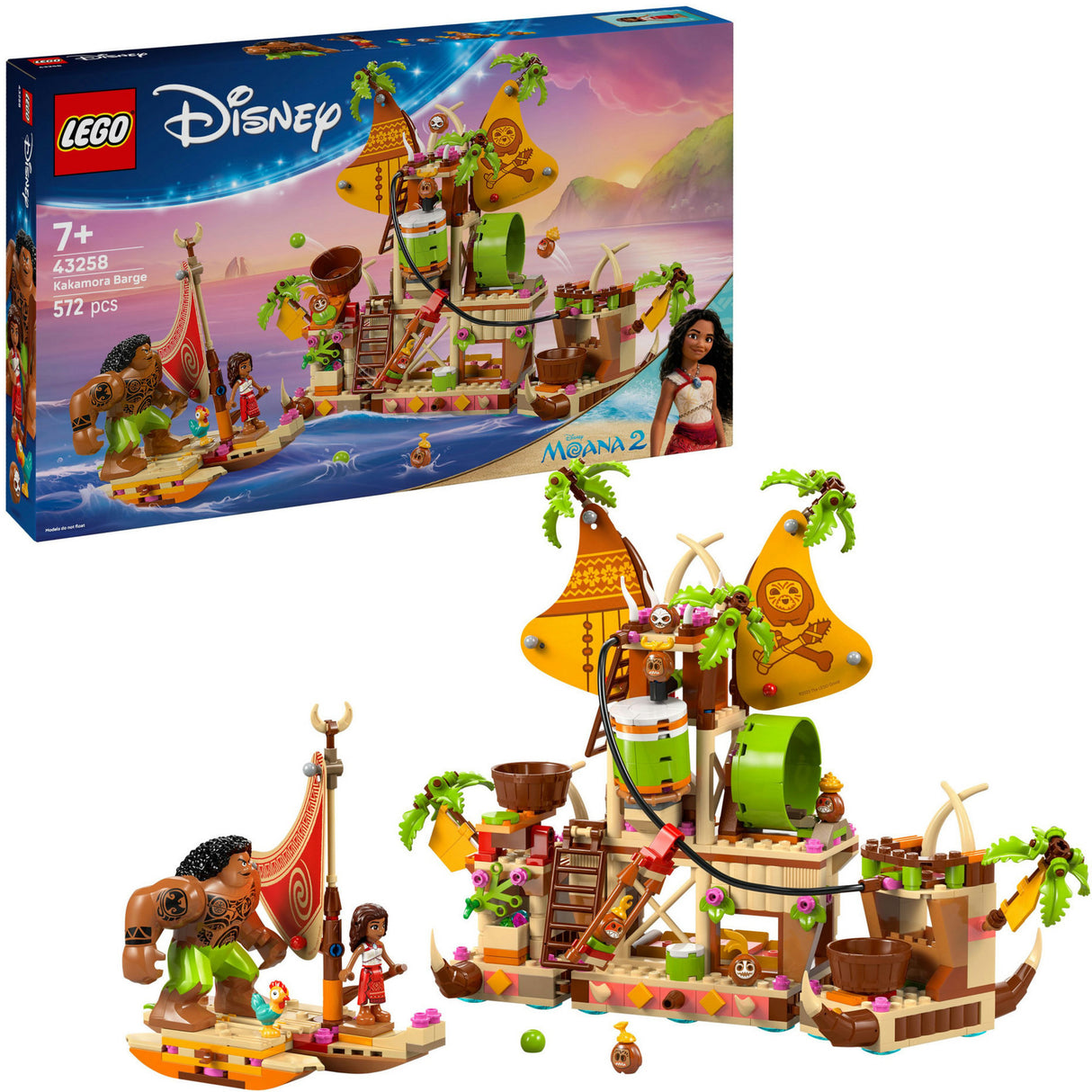Lego Disney 43258 Le bateau Kakamora