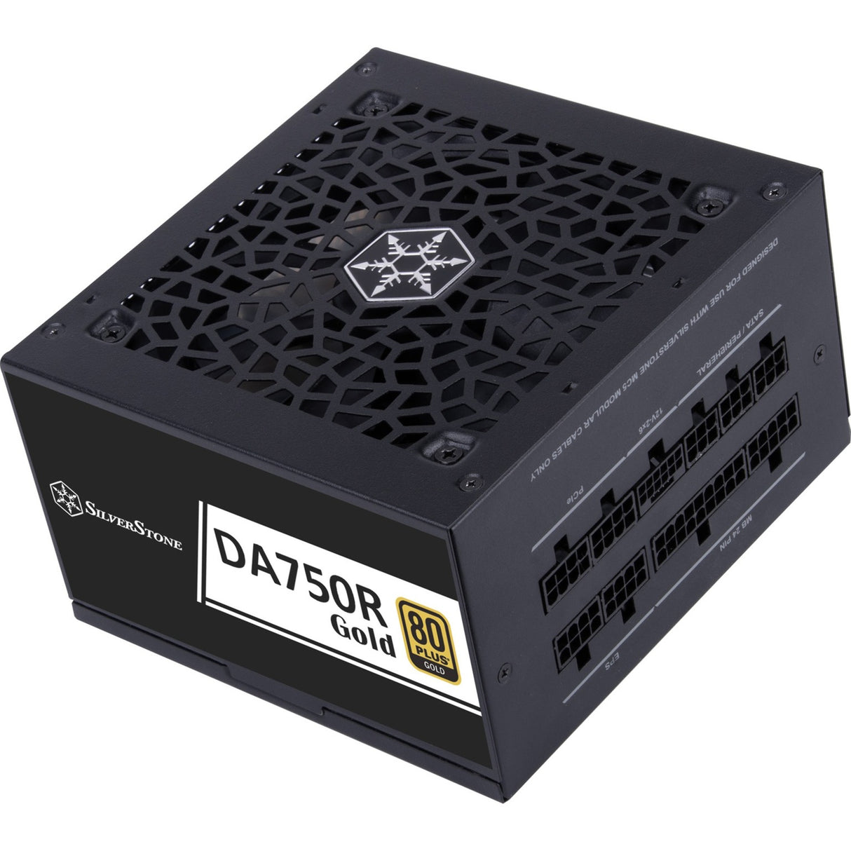Alimentation modulaire Silverstone da750r gold 750 watts (noir, 4x pcie)