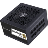 Alimentation modulaire Silverstone da750r gold 750 watts (noir, 4x pcie)
