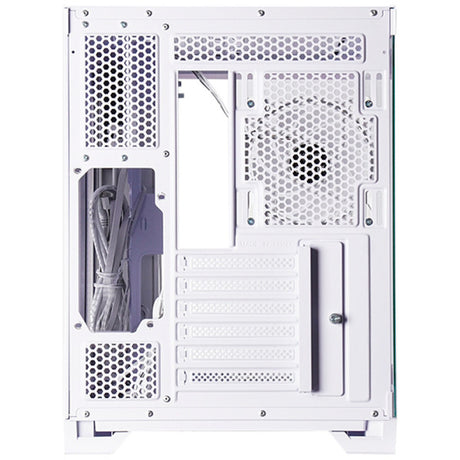 Boîtier Chieftec Visio Midi Tower (blanc | 2x USB-A | 1x USB-C | RVB | verre trempé)