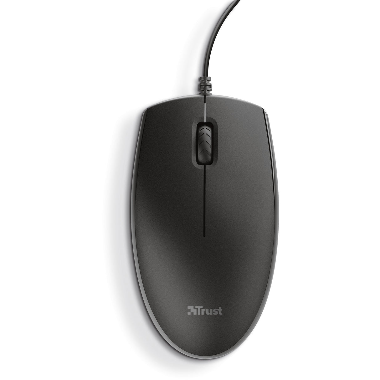 Trust primo – ensemble clavier et souris, ensemble de bureau (noir, disposition américaine, membrane)