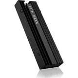 Icy box ib-m2hs-ps5 dissipateur thermique (noir, dissipateur thermique ssd m.2 pour playstation 5)