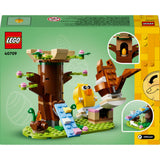 Lego 40709 aire de jeux pour animaux des saisons et des occasions au printemps | 2 pièces