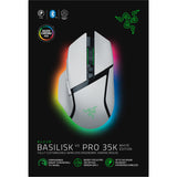 Souris de jeu Razer Basilisk v3 pro (blanc, USB Bluetooth hyperspeed sans fil, 30 000 dpi, chroma RVB)