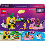 Lego classic 42658 pool party avec flamant rose et licorne