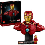Lego super héros merveille 76327 buste d'iron man mk4
