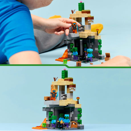 Lego minecraft 21587 donjon zombie