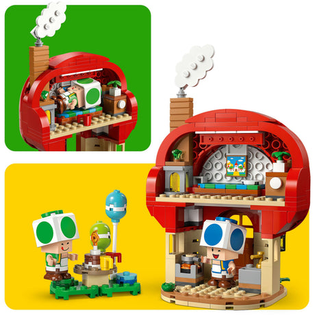 Lego Super Mario 72041 La fête à la maison des crapauds