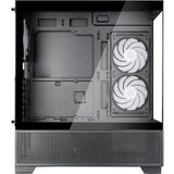 Boîtier mini tour Silverstone lucid 05 (noir | 2x USB-A | 1x USB-C | RVB | verre trempé)