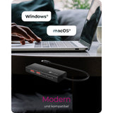 Hub ICY BOX 4 ports avec USB-C 3.2 Gen 2