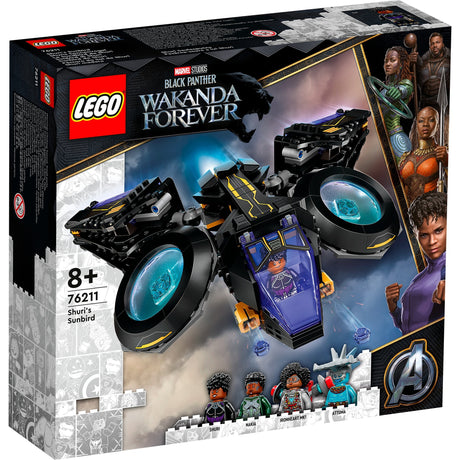 Lego Marvel - Le jouet de construction Sunbird de Shuri (76211)