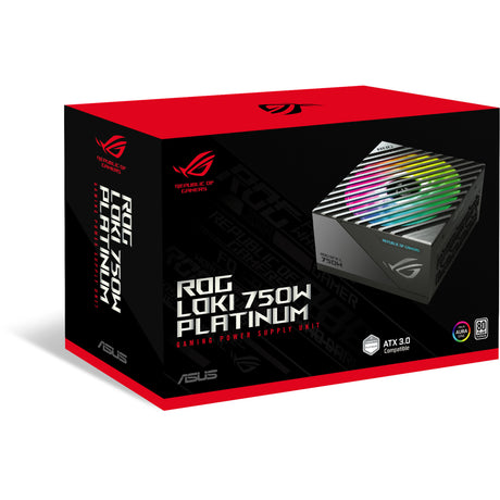 Asus ROG Loki SFX-L Platinum Alimentation modulaire 750 watts (noir, 1x 12V-2x6, 3x PCIe)