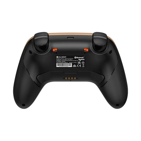 Gamesir Nova 2 Lite Manette de jeu sans fil multiplateforme Champion Edition (Or Noir, Switch, PC, Android et iOS, Bluetooth 2,4 GHz USB)